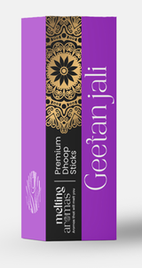 ธูปไม้หอมเกรดพรีเมียม GEETANJALI แบบแท่ง ไม่มีสารดิโอพี 100% จากธรรมชาติ ออร์แกนิค เป็นมิตรกับสิ่งแวดล้อม ธูปอินเดีย ใช้ได้ทุกฤดู - Product Image 3