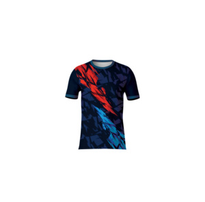 T-shirt en jersey sublimé tendance et décontracté, imprimé intégral unique, coupe douce et confortable, séchage rapide, respirant, manches courtes pour la gym - Product Image 2