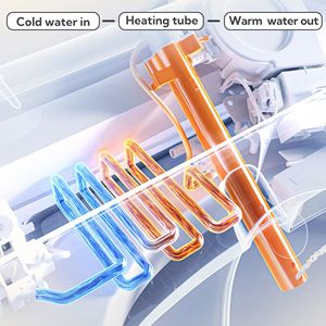 Inodoro Inteligente Moderno de Una Pieza con Bidé, Tapa de Apertura/Cierre Automático, Asiento con Calefacción, Control por Voz y Espuma - Product Image 5