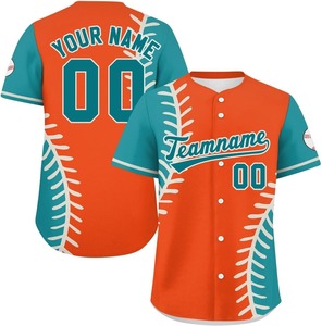 Camiseta de Béisbol Personalizada Sublimada, Lisa, para Hombre, Transpirable, de Poliéster, Uniforme, Bordado, Impresión, Camiseta de Softbol en Oferta - Product Image 5