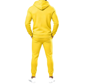 Casual tracksuit men Custom Logo Blank Jogger <b>Hoodie</b> Set Plain New Fashion <b>Couples</b> Sportswear Tracksuit Sweatsuit Men 2 Piece - Product Image 3