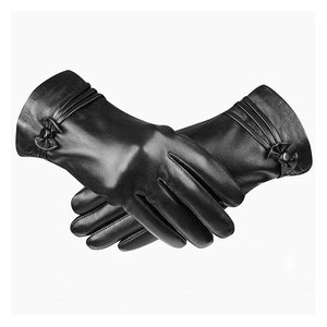 New Design womens High Quality Winter Leather <b>Gloves</b> Casual Fashion and Ski Applicable Outdoor New Dressing <b>Gloves</b> - Product Image 1