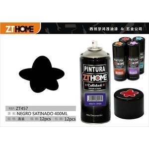 Peinture acrylique Negro Satinado 400ML - Product Image 3