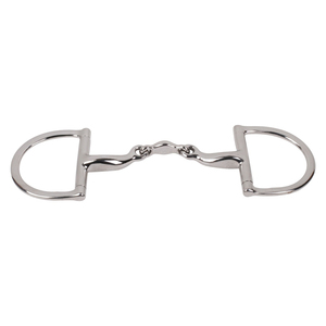 Bocado de acero inoxidable con anillo en D para caballo, control mejorado, comodidad, duradero, herramienta de entrenamiento equino, equipo ecuestre - Product Image 3