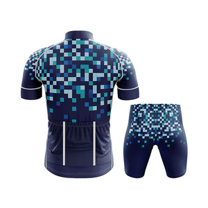 Fabricant professionnel d'uniformes de cyclisme compressifs, personnalisation de la marque, faible MOQ, combinaison de cyclisme à col montant très résistante - Product Image 2