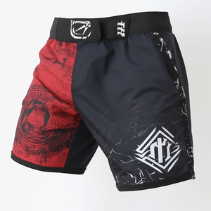 กางเกงบีบรัดกล้ามเนื้อ MMA ปี 2026 สีดำขาว ลายชนเผ่า ยืดหยุ่นสูง ใช้ได้ทุกฤดู สำหรับนักต่อสู้ - Product Image 3