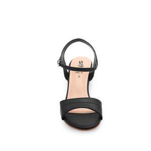 Sandalia de tacón formal negra FR5218 - Product Image 1