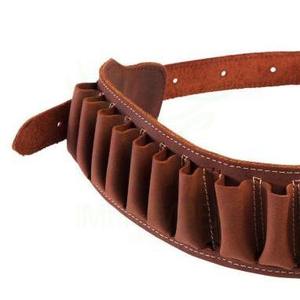 กระเป๋าใส่กระสุนหนังวัวแท้คุณภาพสูง งานแฮนด์เมด ปรับแต่งได้ สำหรับอุปกรณ์ยิงปืน 6x/8x - Product Image 5