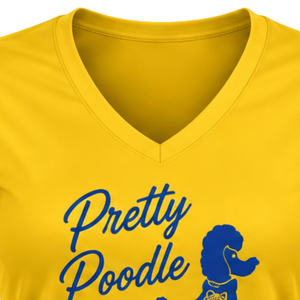 Camiseta Deportiva Personalizada con Cuello en V para Mujer, Sigma Gamma Rho, Sororidad Griega, Manga Corta, para Entrenamiento, Gimnasio, Ejercicio, Venta al Por Mayor de Ropa Deportiva - Product Image 3