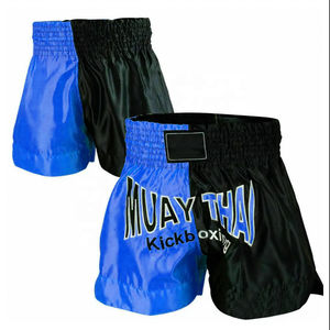 Pantalones Cortos de Muay Thai Personalizados OEM, Pantalones Cortos de Boxeo de Satén de Alta Calidad, Pantalones Cortos de Muay Thai para Lucha, Kickboxing y MMA para Hombre - Product Image 6