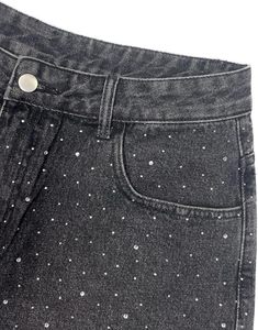 Shorts de Mezclilla de Cintura Alta para Mujer, Precio de Fábrica, con Encaje, Lavado Vintage, Personalizables, Hechos en Pakistán - Product Image 5