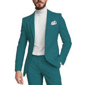 Customizable Men's Solid Color Three-Piece <b>Suit</b> Set Business Casual Notch Lapel Single Breasted Design Slim-Fit <b>Suit</b> Set - Product Image 6