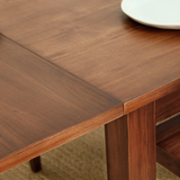 Table à manger ovale extensible en bois massif traditionnelle L153/235 X 100 pour restaurant, hôtel, salon, vente en gros, OEM disponible