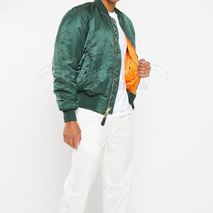 2025 nouveauté hommes Bomber veste meilleur prix hommes Bomber veste Nylon / Polyester hommes Bomber veste tendance - Product Image 2