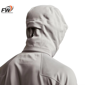 Traje de Caza de Alta Calidad al por Mayor con MOQ Bajo, Antibacteriano, de Tejido Softshell, 100% Poliéster con Forro Polar - Product Image 4