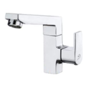 Basin Faucet 210 <b>Swinging</b> Spout Stainless Steel Polished Sustainable Traditional Wall-Mounted <b>Single</b> Handle 1 Year - Product Image 1