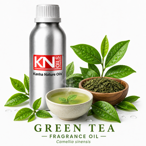 High Concentrated Green Tea Fragrance <b>Oil</b> Camellia sinensis Cosmetic Aromatic <b>Diffuser</b> Candles Soaps Perfumes Global Exporter - Product Image 1