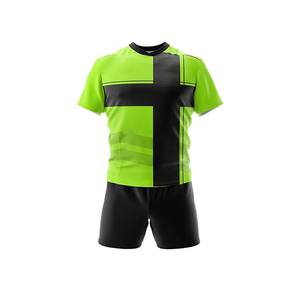 Uniforme de Rugby de Invierno Profesional de Alta Calidad al por Mayor, 100% Poliéster con Protección UV, Cuello en V, Mangas Cortas, Superventas - Product Image 5