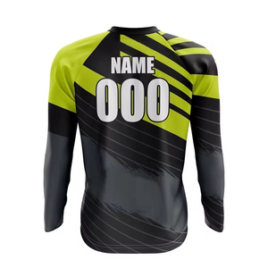 Jersey de Motocross Sublimado Personalizado de Alta Calidad a Precio de Mayoreo, Traje de Carreras Transpirable en Tallas Grandes para Motocicletas - Product Image 4