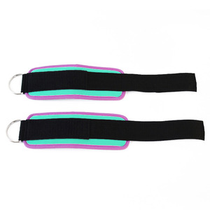 Comfortable Padded Ankle Straps for Home Gym Equipment Adjustable Leg Cuffs for Effective Glute and Leg Training - Product Image 4