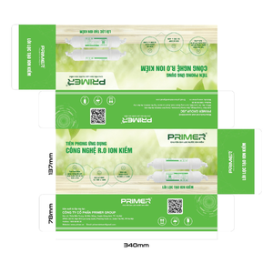 Lot de 2 filtres générateurs d'ions alcalins pour purificateur d'eau domestique, pièces de rechange pour filtre PRIMER, alimentation électrique - Product Image 2