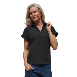 เสื้อเชิ้ตพิมพ์ลายผู้หญิงทรงหลวมสวมใส่สบายสำหรับวันหยุดฤดูร้อน - Product Image 4