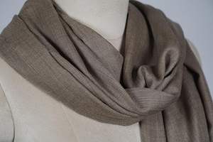 Estola de Lana Fina VIC Cashmere, Color Sólido, Suave, Lujosa, Ligera, Transpirable, para Invierno, 70x200 cm, Unisex, Uso Diario - Product Image 5