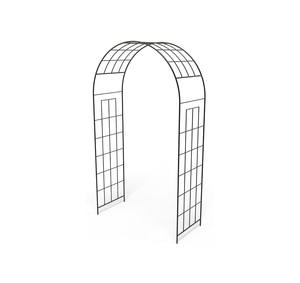 Arche de jardin décorative en fer forgé de qualité supérieure pour villas, cours et espaces extérieurs - Product Image 3
