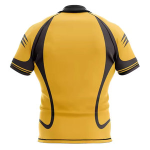 Camisetas de Rugby Sublimadas Personalizadas al por Mayor de Alta Calidad, Camiseta de Rugby Duradera, Transpirable y Ligera para Equipos de Rugby - Product Image 5