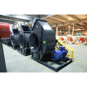 Ventilateur centrifuge à entraînement par courroie haute température pour chaudière CPL-2-6.3I, pour l'alimentation en air des fours et chaudières dans les environnements humides - Product Image 1