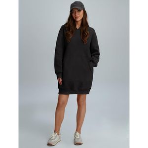 Ensemble sweat à capuche et short confortable pour femme, 100 % coton, écologique, idéal pour l'été, short assorti, ensemble de survêtement - Product Image 2