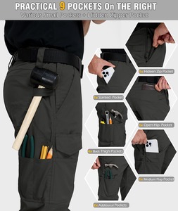 High Demand Utility <b>Work</b> <b>Pants</b> Heavy Duty <b>Cargo</b> Design Industrial Workwear Supplier - Product Image 4
