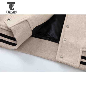 Veste universitaire à manches classiques, broderie personnalisée, style décontracté, coupe classique, unisexe, veste entièrement personnalisable pour hommes à prix avantageux - Product Image 3