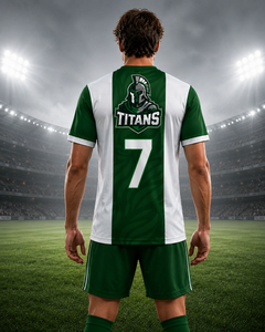 Últimos Diseños de Camisetas de Fútbol Sublimadas Personalizadas, Conjuntos de Uniformes de Fútbol Transpirables, Camisetas de Fútbol de Secado Rápido, Kits de Fútbol - Product Image 2