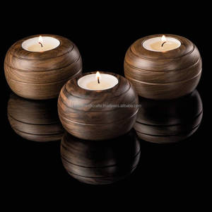 Soporte de luz de té de piedra de mármol hecho a mano con superficie pulida, perfecto para decoración de hotel, spa y sala de estar de lujo - Product Image 4