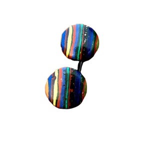 2020ขัดหลังเบี้ยทรงกลมซิลิกาสีรุ้งธรรมชาติอัญมณีหลวมคุณภาพสูงจากผู้ผลิตขายส่ง - Product Image 1