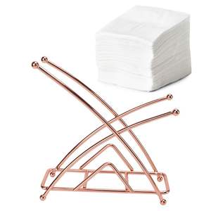 Decorative handmade metal wire <b>tissue</b> <b>holder</b> for home dining table and washroom with elegant minimalist style design - Product Image 2