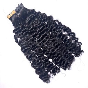 Precio al por mayor: Paquetes de cabello humano vietnamita 100% natural ondulado con cinta adhesiva - Product Image 5