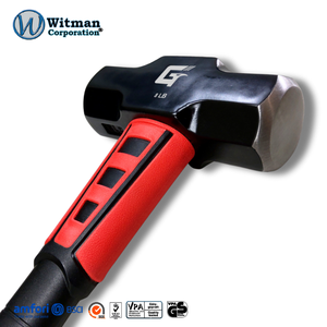 Marteau de démolition professionnel en acier forgé de 8 lb (92 cm) avec tête fixée de manière sécurisée et col renforcé pour une absorption des chocs élevée - Product Image 1