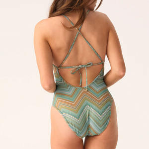 2025 New One Piece <b>Swimsuit</b> Female Sexy Push up Swimwear <b>Swimsuit</b> Women Print Bathing Suit Summer Beachwear Ruffle Swimming Suit - Product Image 6