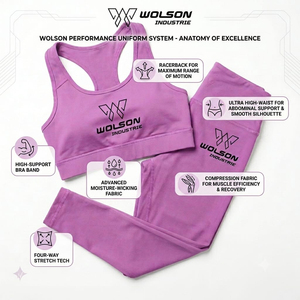 Ensemble de vêtements de sport haut de gamme pour femmes, en spandex, respirant, à séchage rapide, soutien-gorge de sport, pantalon de yoga taille haute, entraînement fitness - Product Image 2