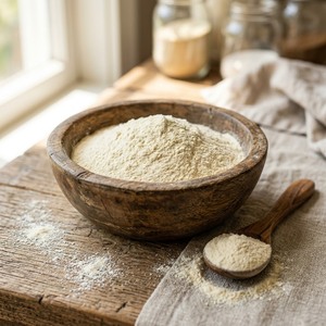 Poudre de Gomme de Guar Indienne Premium Cyamopsis tetragonoloba Qualité Alimentaire E412 Épaississant Naturel Fournisseur en Gros Prix Bas Exportations - Product Image 1