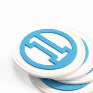 Custom 3D Embossed Rubber PVC <b>Sew</b>-<b>On</b> <b>Patches</b> with Nonwoven Felt Fabric for Clothing - Product Image 2