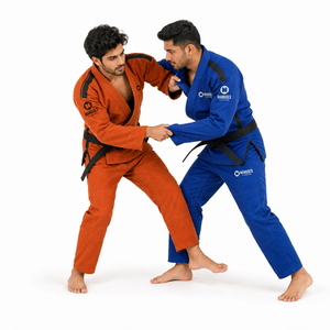 Tenue de Jiu-Jitsu Brésilien (BJJ) en Coton Léger Pré-rétréci IBJJF, Veste et Pantalon Renforcés, Tissage Doré Durable, pour l'Entraînement - Product Image 2