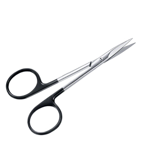 Ciseaux à iris médicaux de qualité supérieure, réutilisables, en acier inoxydable, instrument chirurgical, service OEM ODM, étiquette privée - Product Image 3