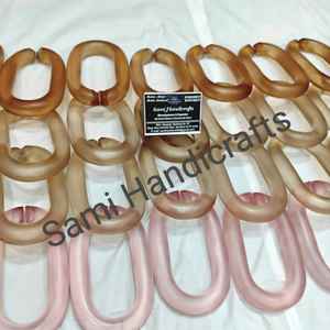 Chaînes en résine époxy transparentes colorées de grande taille pour la création d'œuvres murales personnalisées - Product Image 2