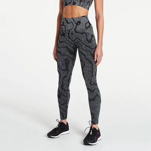 Custom Yoga Seamless Leggings Fitness Pants Yoga Fitness Sexy Frosting Leggings Women Active Wear Gym Fitness Set for Women - Product Image 1
