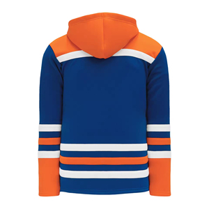 Unisex Customized Solid Pattern Ice Hockey Hoodie Jersey Sublimated Lace-Up OEM Service Custom Color Custom Logo Sports Apparel - Product Image 2