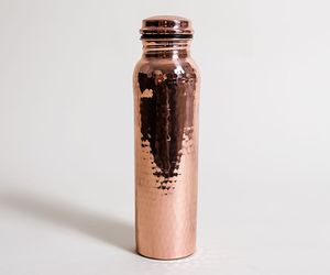 Bulk Supply Eco-Friendly Copper <b>Water</b> <b>Bottle</b>-Luxury Style Large Capacity Portable for Distributors Retailers Importers High - Product Image 1