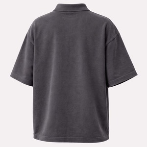 เสื้อยืดโอเวอร์ไซส์ผู้ชาย พิมพ์ลายโลโก้ตามสั่ง ผ้าคอตตอนเนื้อหนัก ยับยาก สไตล์สตรีทแวร์ ทรงหลวม แขนสั้น - Product Image 2